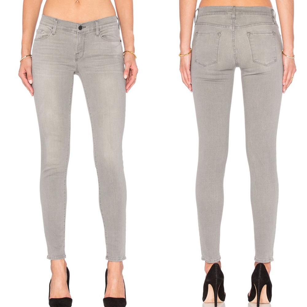 FRAME Le Skinny de Jeanne Jeans Slim Wilton Ankle